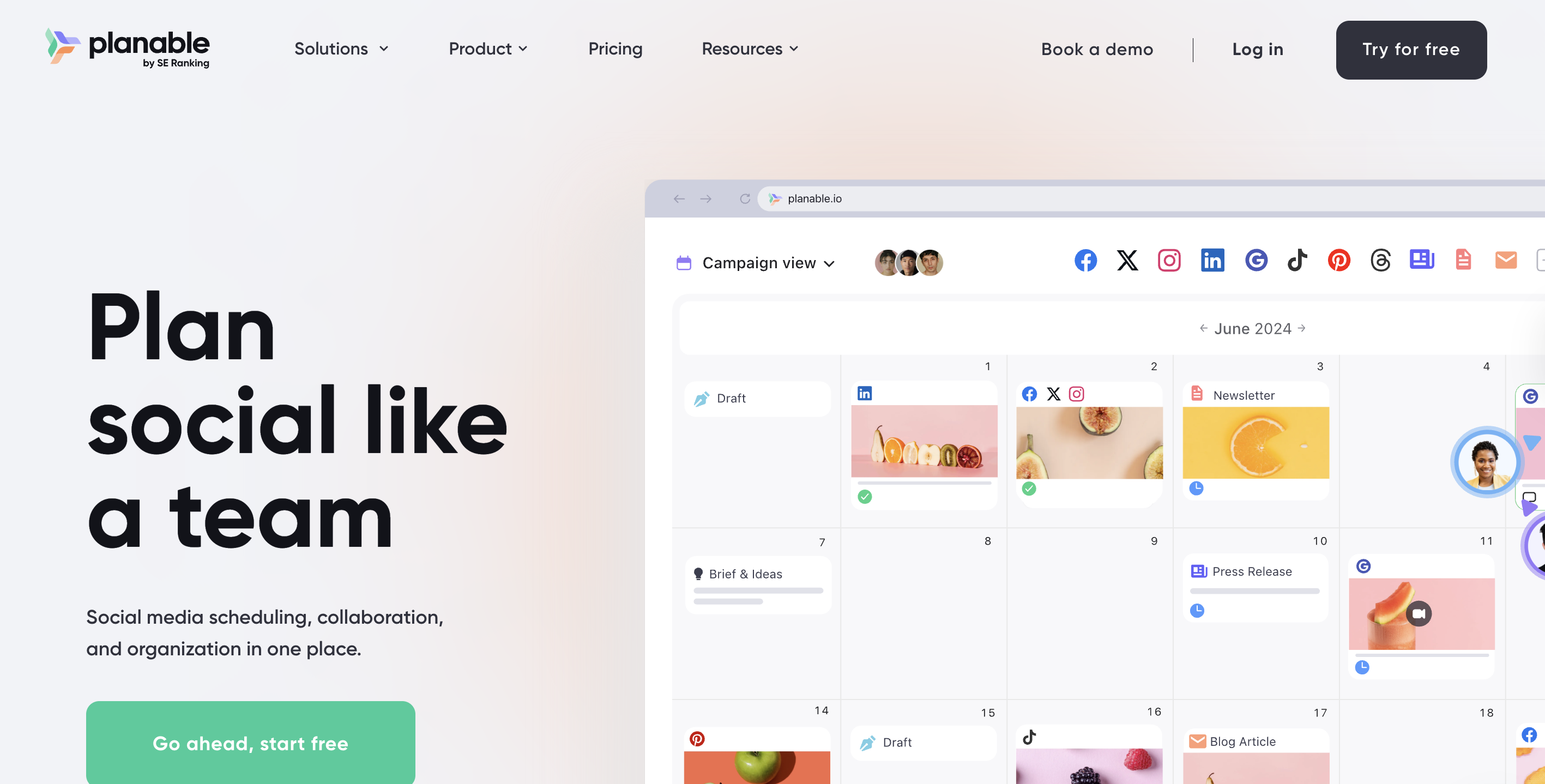 planable social media platform