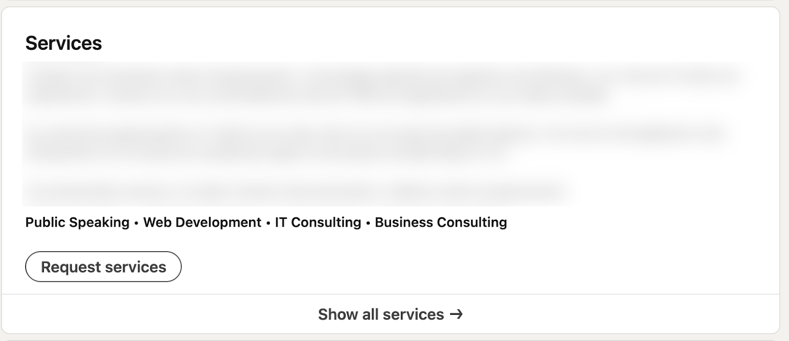 A Consultant Showcasing Their Expertise on linkedin services