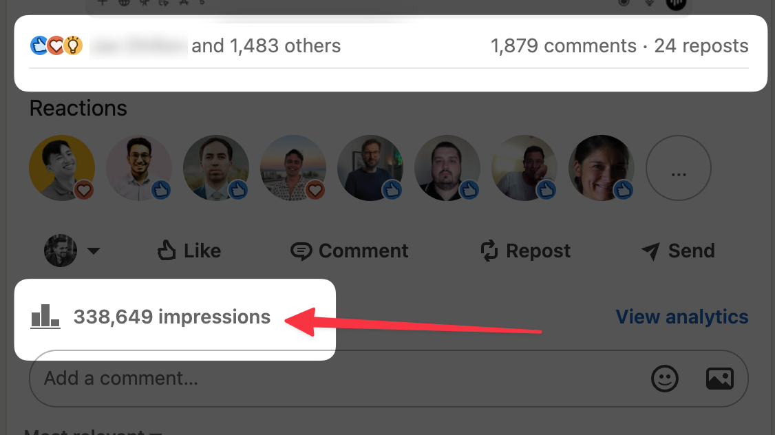 The Results: the linkedin Post That Hit 340K Impressions