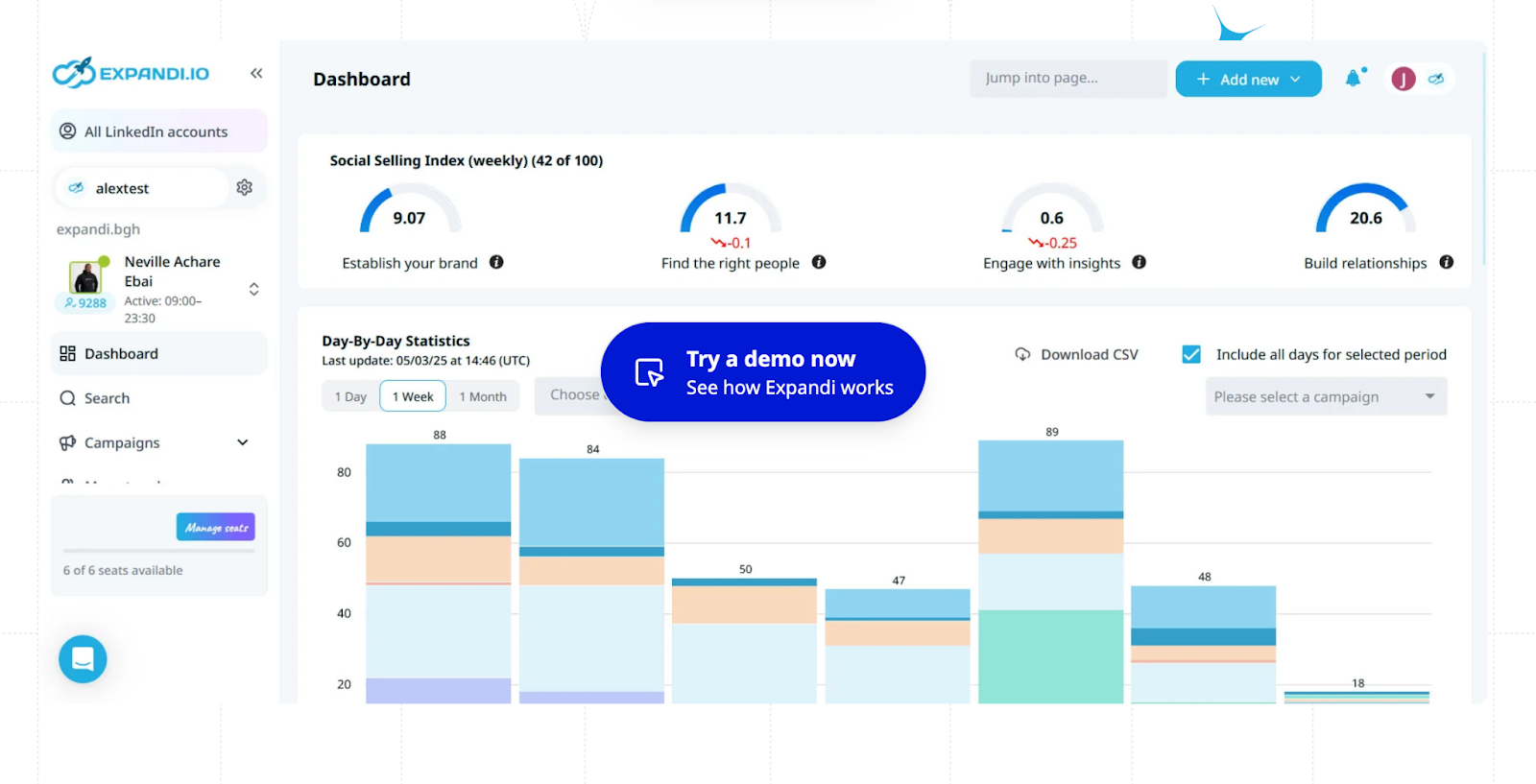 expandi ai linkedin tool