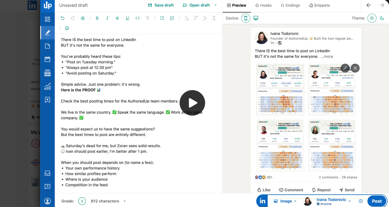 authoredup linkedin personal branding