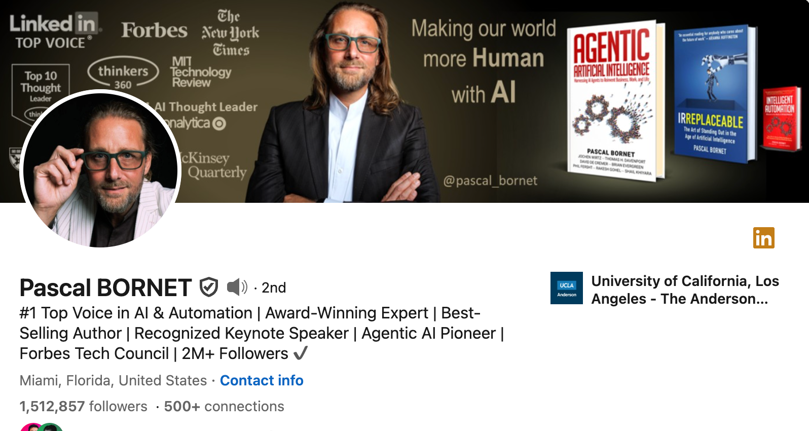 Pascal Bornet (AI, leadership, creator economy)