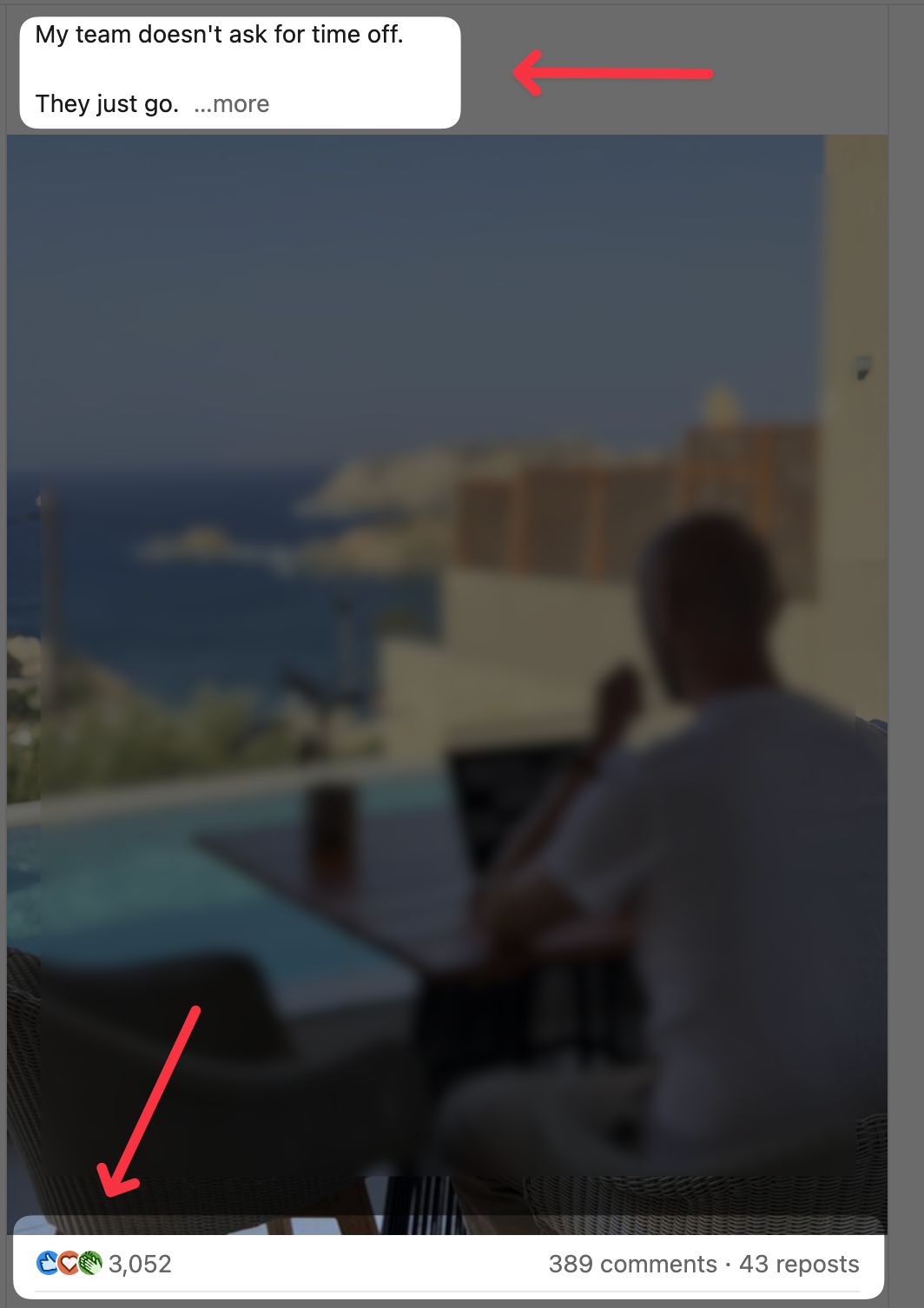 linkedin viral hook example from real creators