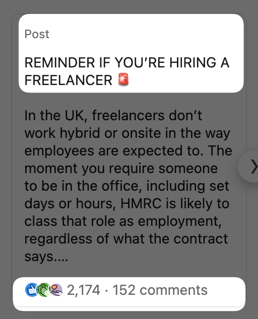 linkedin post example viral hook
