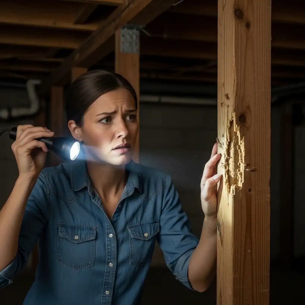 a person looking for a dentist online holding they jaw with pain