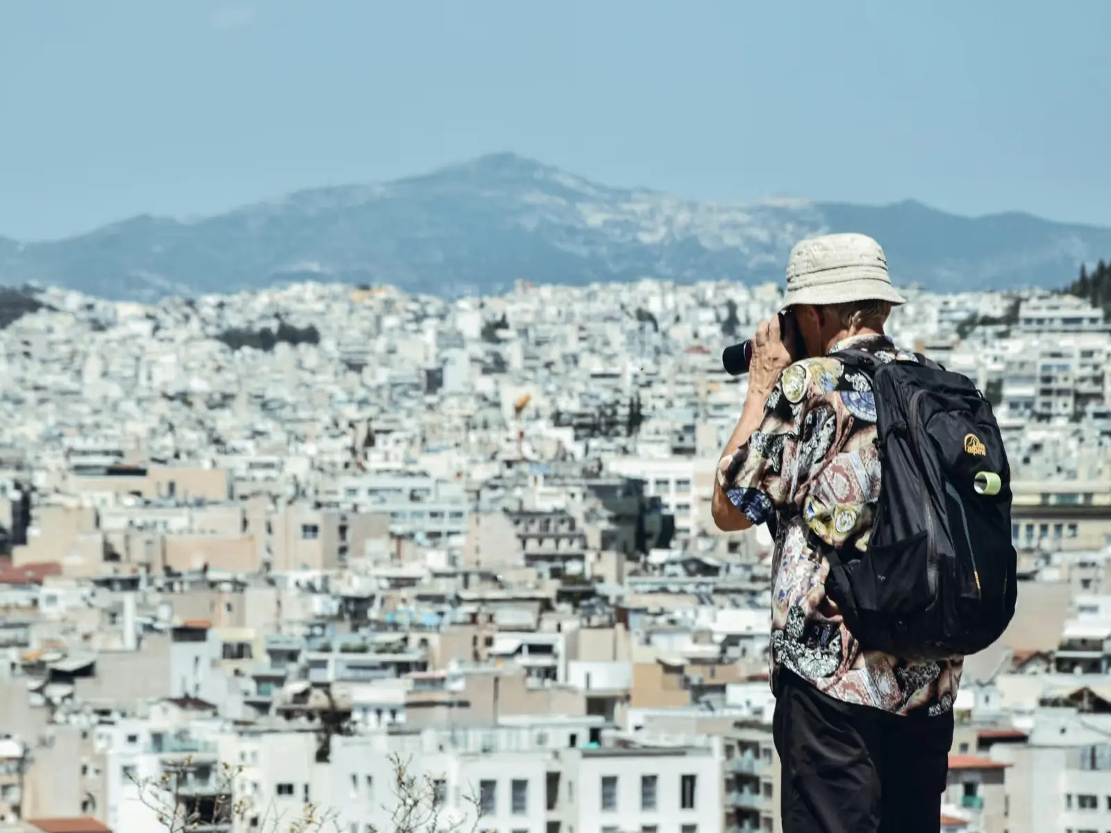 Athens with Acropolis view