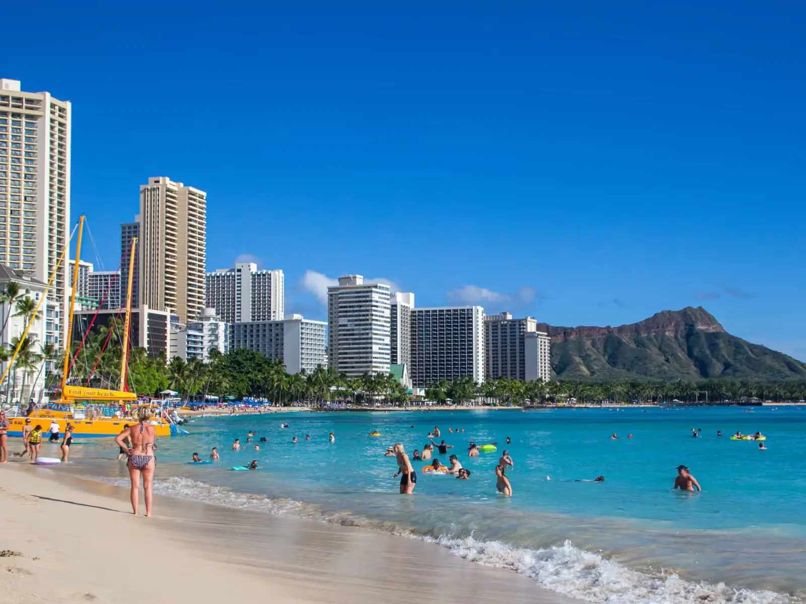 Waikiki Beach Hawaii