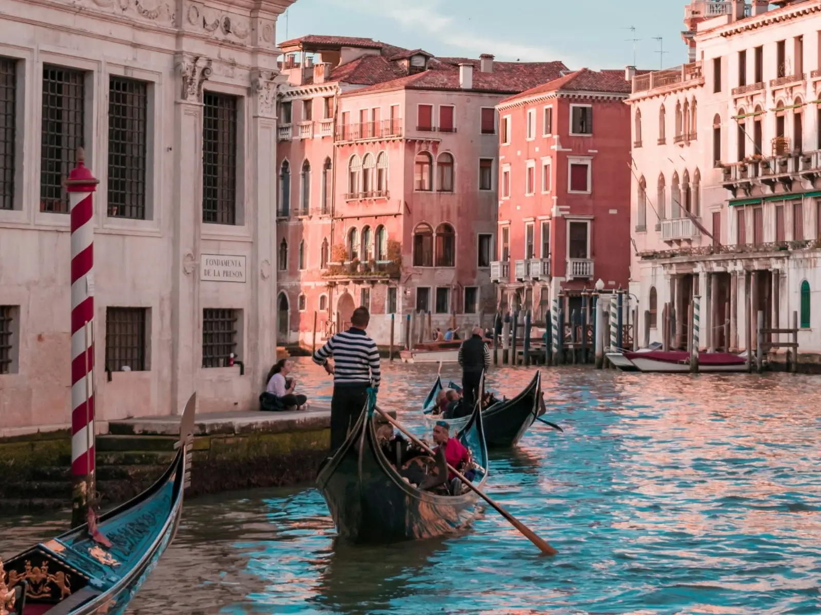 Bruges canals and medieval buildings