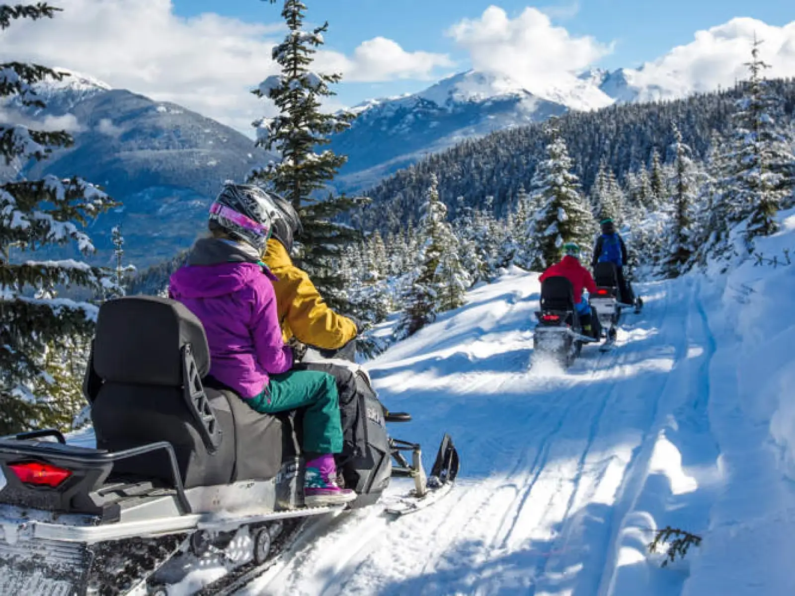 Skiing and snowboarding in Whistler