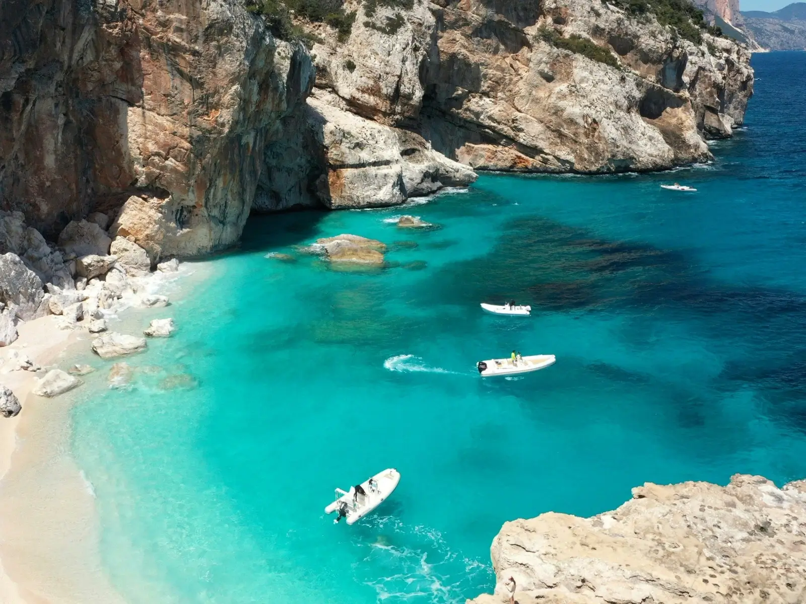 Sardinia beach and turquoise water