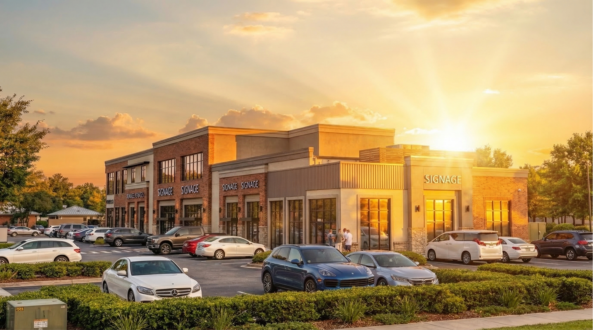 Cy Becker Commercial — Retail in Edmonton, AB — Civil Engineering, Structural Engineering, Mechanical Engineering, Electrical Engineering, Energy Modelling by Design Works Engineering (view 3 of 6)