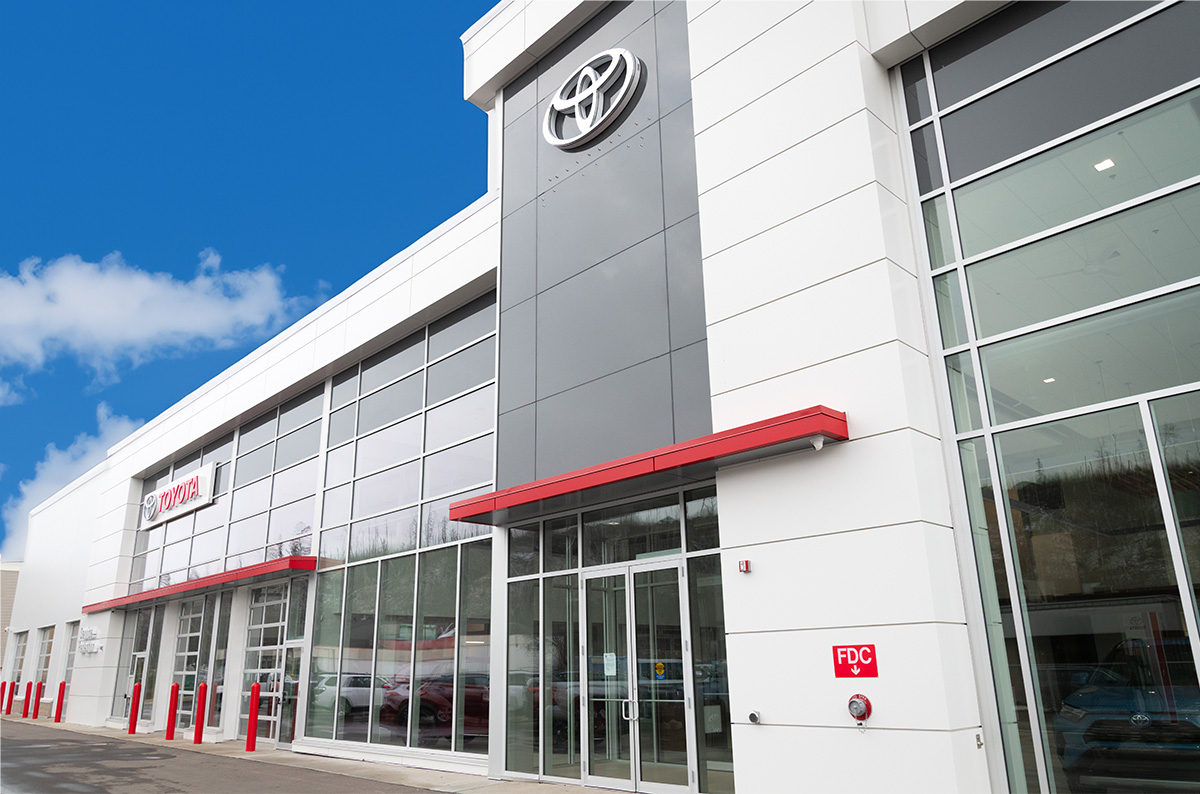 Fort McMurray Toyota — Retail in Fort McMurray, AB — Mechanical Engineering, Energy Modelling, Fire Protection by Design Works Engineering (view 4 of 8)