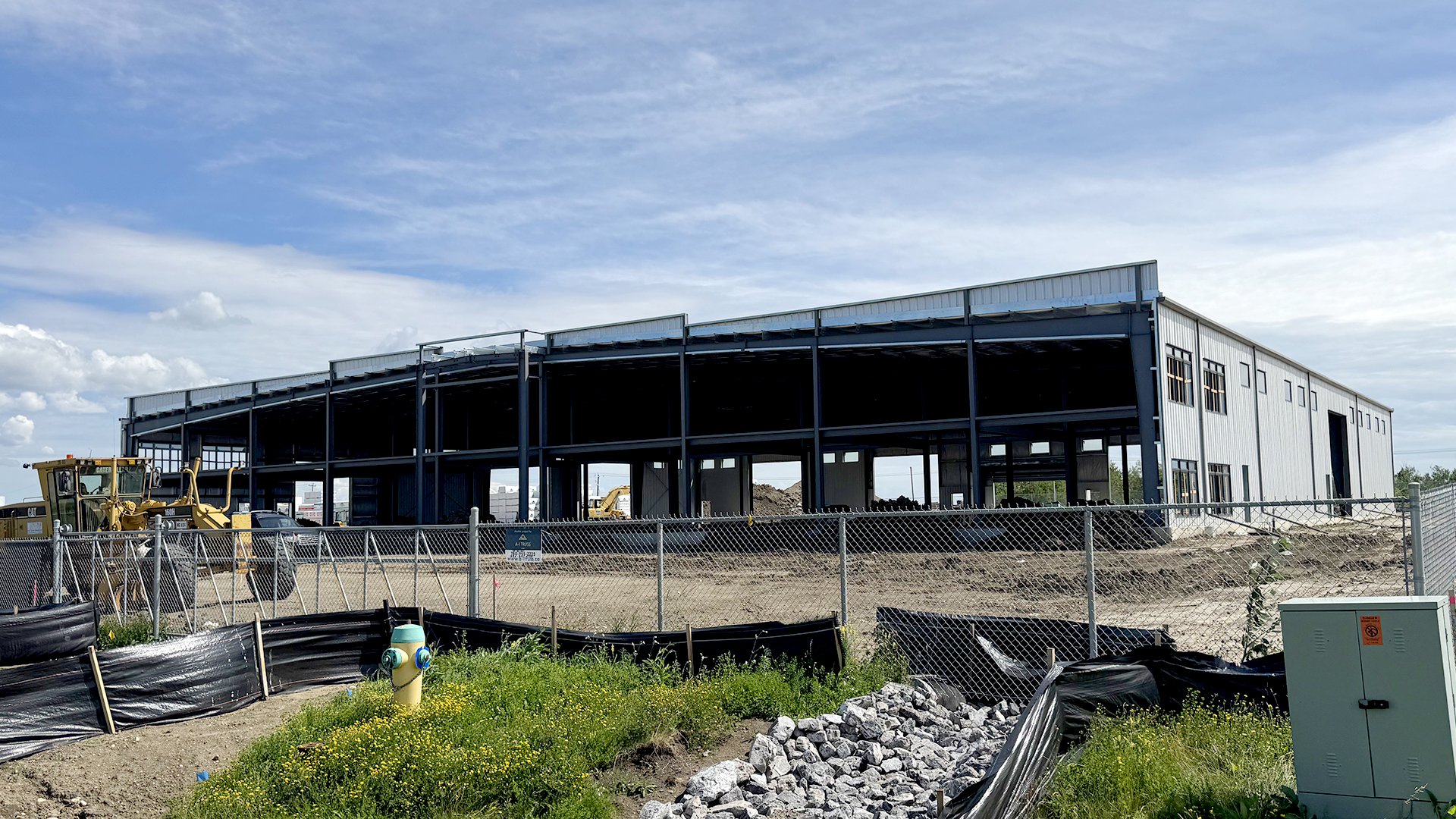Leduc Manufacturing Plant — Industrial in Leduc, AB — Civil Engineering, Structural Engineering, Mechanical Engineering, Electrical Engineering, Energy Modelling by Design Works Engineering (view 1 of 3)