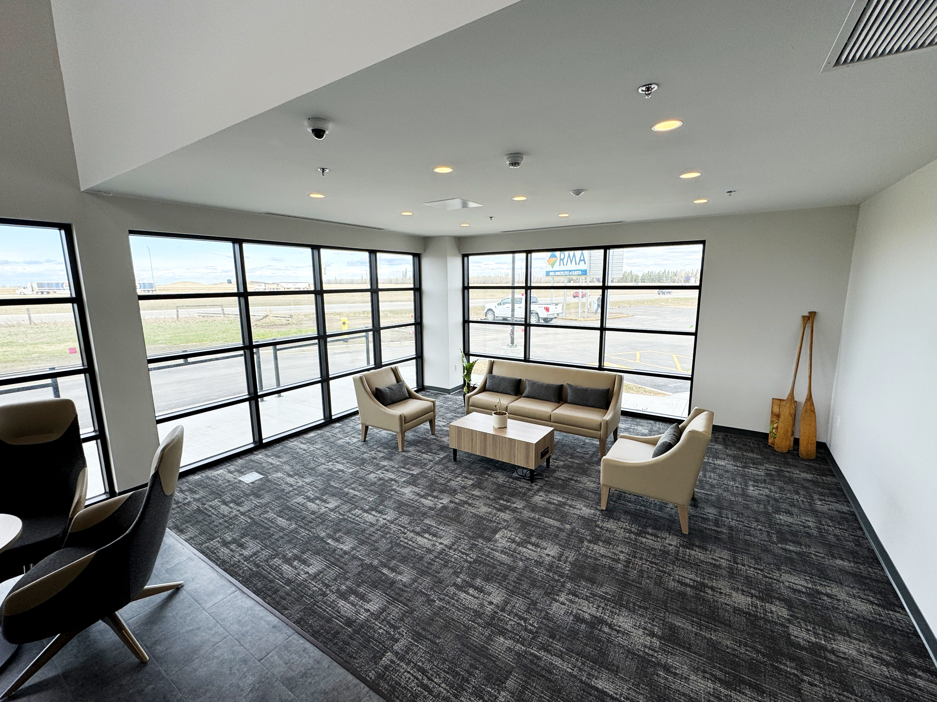 Rural Municipalities of Alberta Expansion — Office & Headquarters in Nisku, AB, Canada — Civil Engineering, Structural Engineering, Mechanical Engineering, Electrical Engineering, Energy Modelling by Design Works Engineering (view 3 of 9)