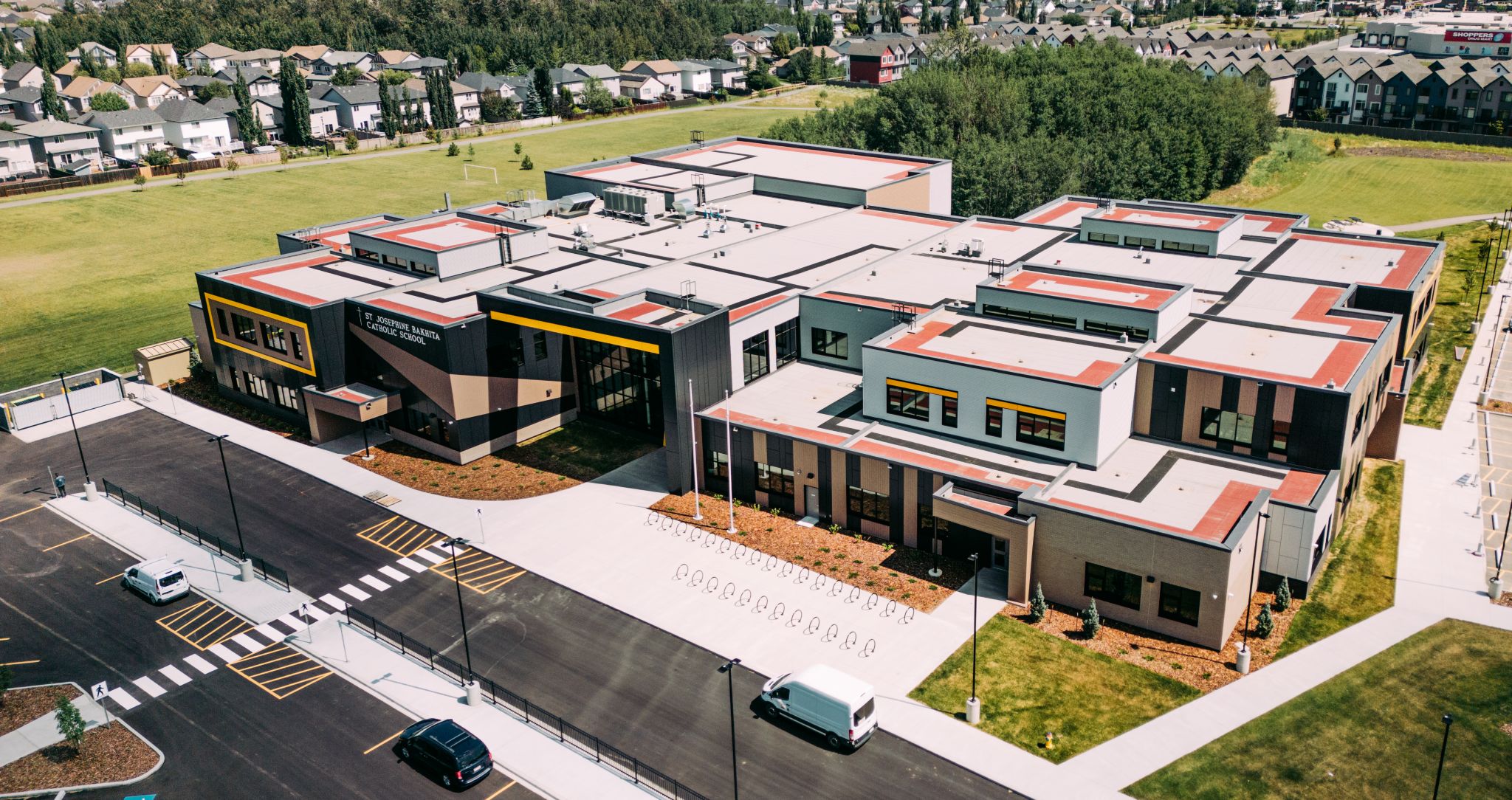 St. Josephine Bakhita Catholic — Education in Edmonton, AB, Canada — Energy Modelling, Mechanical Engineering, Civil Engineering by Design Works Engineering