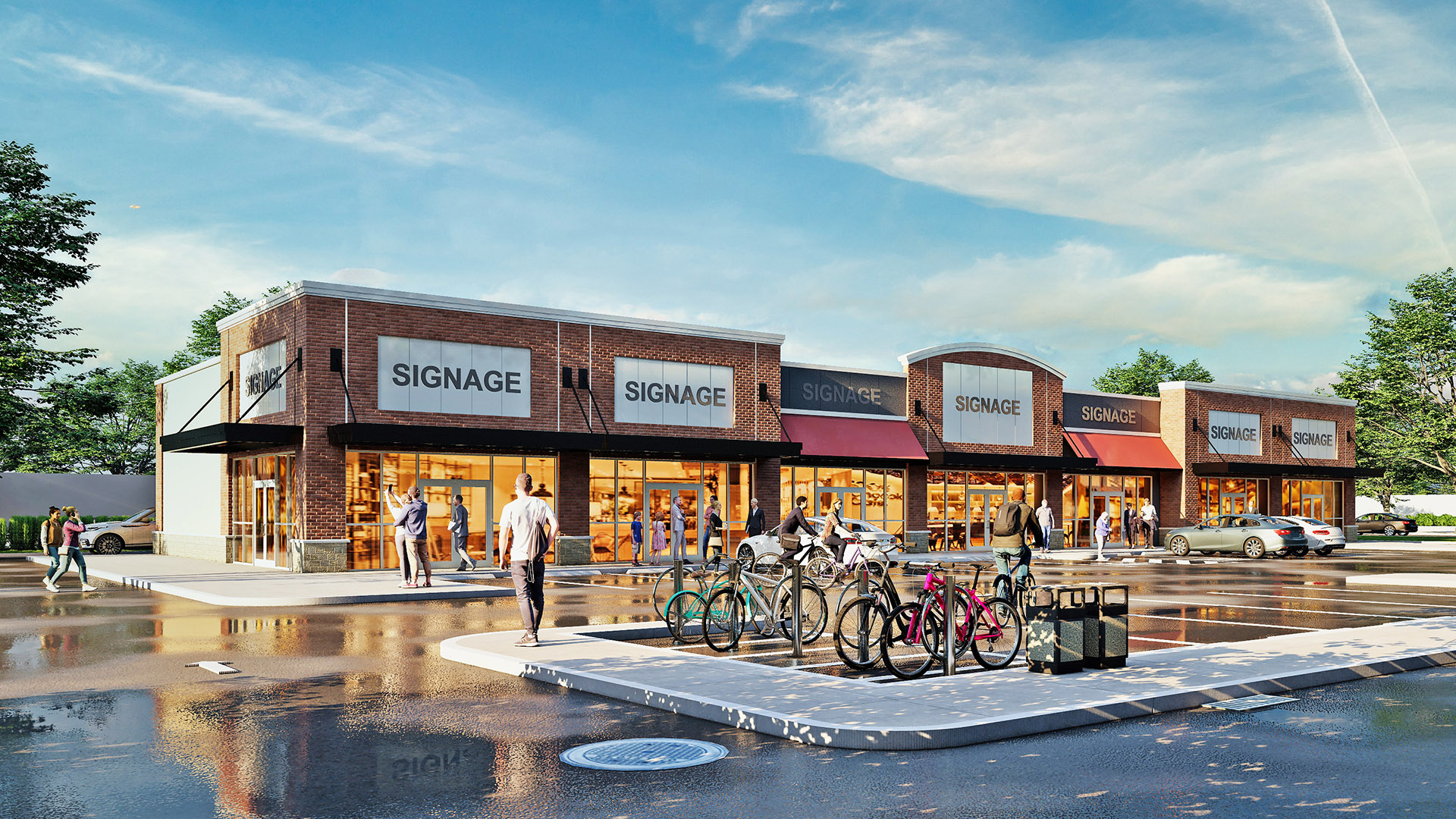 Stanford Inn & Suites Commercial Building — Retail in Grande Prairie, AB — Rendering & Drafting by Design Works Engineering (view 1 of 2)