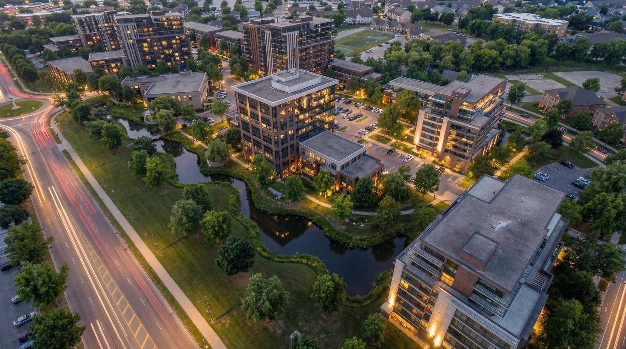 The Crossroads — Mixed Use in Stratford, PEI, Canada — Civil Engineering by Design Works Engineering