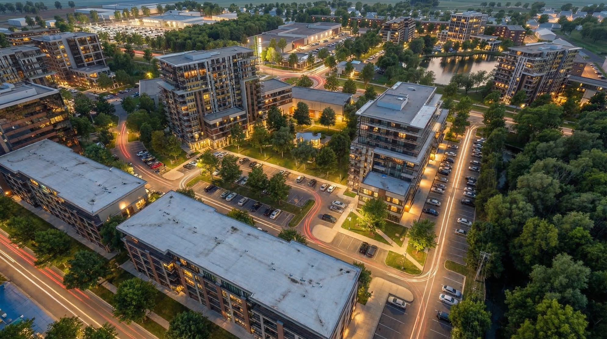 The Crossroads — Mixed Use in Stratford, PEI, Canada — Civil Engineering by Design Works Engineering (view 1 of 7)