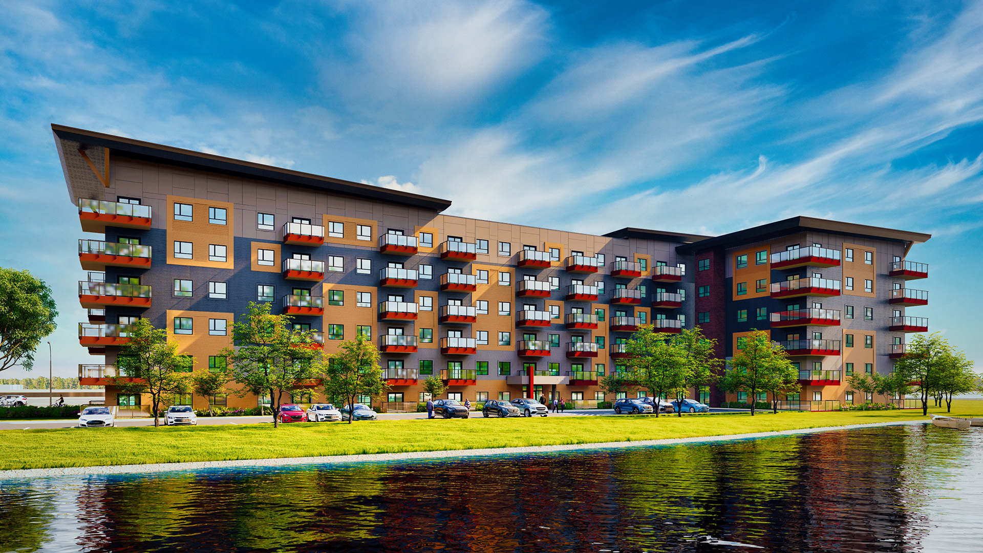 The Insignia — Residential in Winnipeg, MB — Civil Engineering, Structural Engineering, Mechanical Engineering, Electrical Engineering, Energy Modelling, Fire Protection by Design Works Engineering (view 4 of 8)