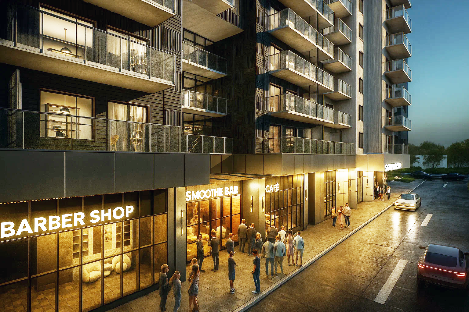 Tillicum Village — Mixed Use, Residential, Retail in Saanich, BC — Civil Engineering, Structural Engineering, Mechanical Engineering, Electrical Engineering, Fire Protection by Design Works Engineering (view 18 of 24)