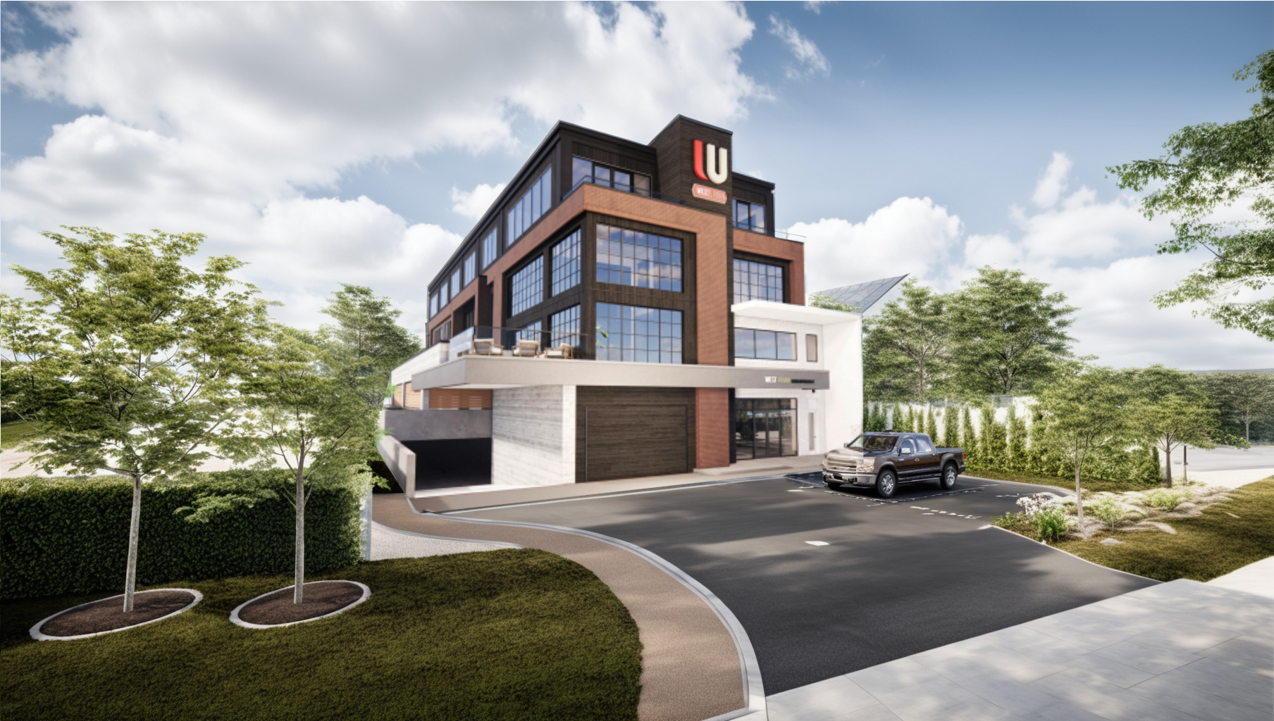 West Urban Head Office — Office & Headquarters in Campbell River, BC, Canada — Mechanical Engineering, Electrical Engineering, Fire Protection, Energy Modelling by Design Works Engineering