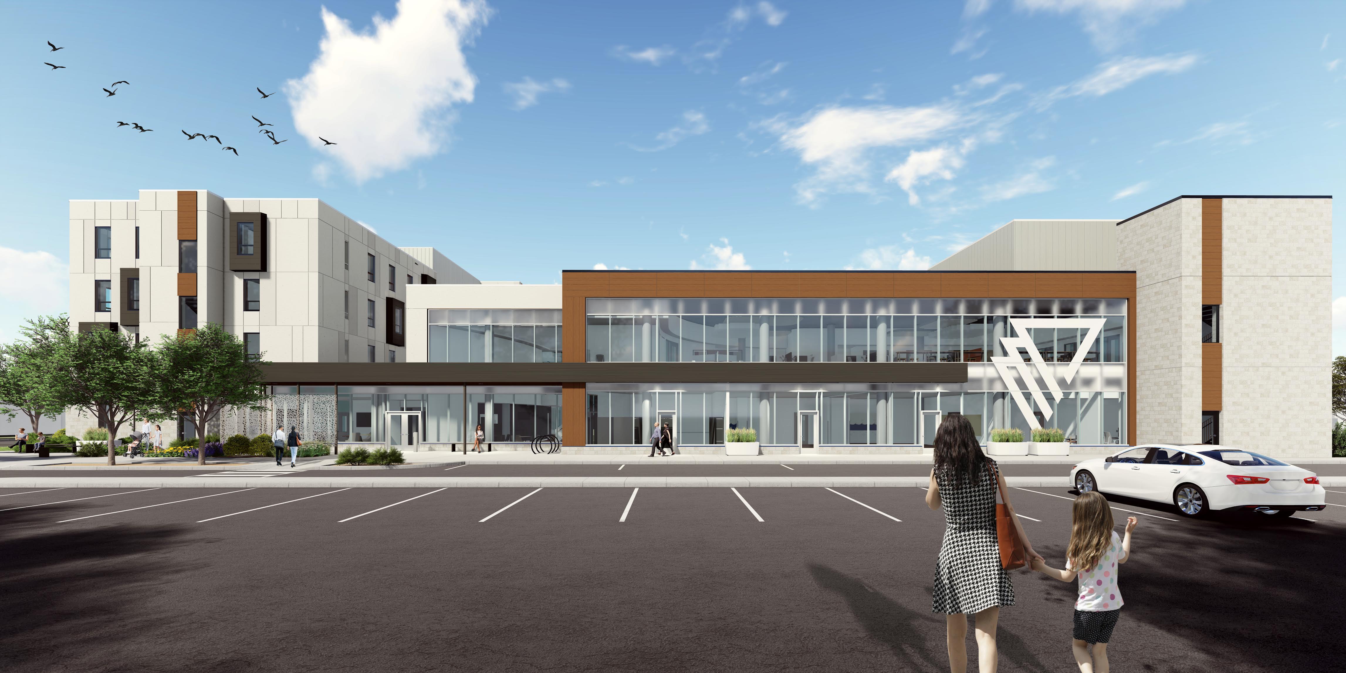 YWCA Centre for Women & Families — Civic & Community in Regina, SK, Canada — Civil Engineering by Design Works Engineering (view 4 of 5)