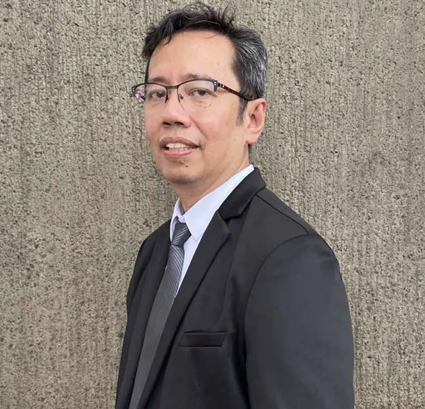 Professional man in business suit, glasses. Design, Works, Engineering expert portrait.