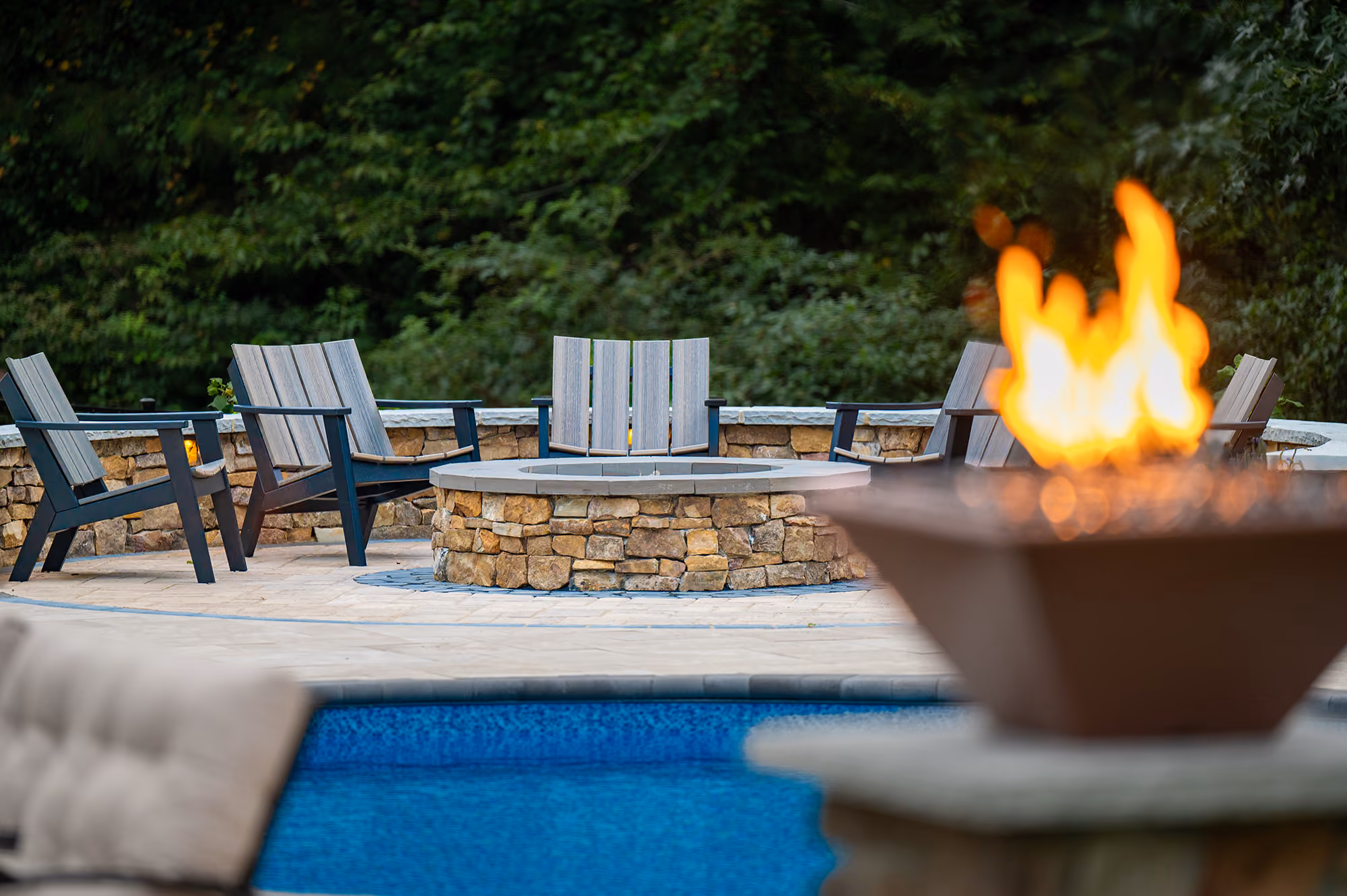 Carolina Hardscapes & Pools, Pool contractor, pool install, patio install, fire features.