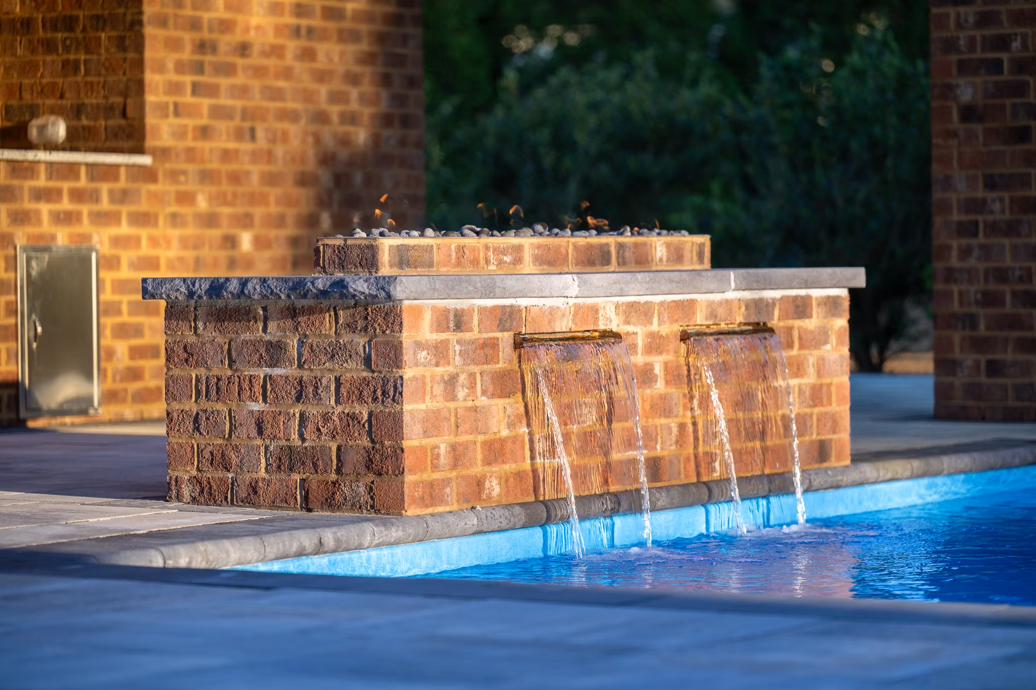Carolina Hardscapes & Pools poll contractor, water features