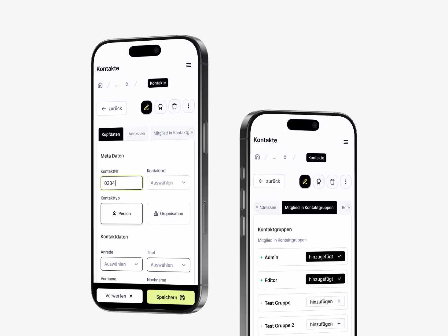 iphones mit mitra zu sehen