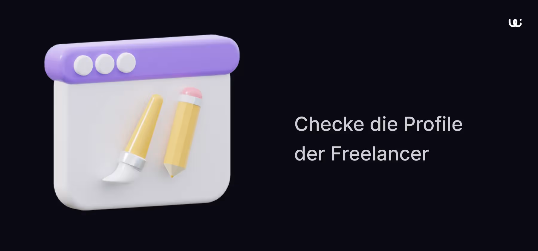 Ein Bild, das das Überprüfen des Freelancer-Profils symbolisiert: Eine Person, die ein Laptop verwendet, um ein Profil auf einer Plattform zu überprüfen.