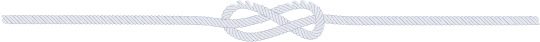 A rope with a knot in the middle.