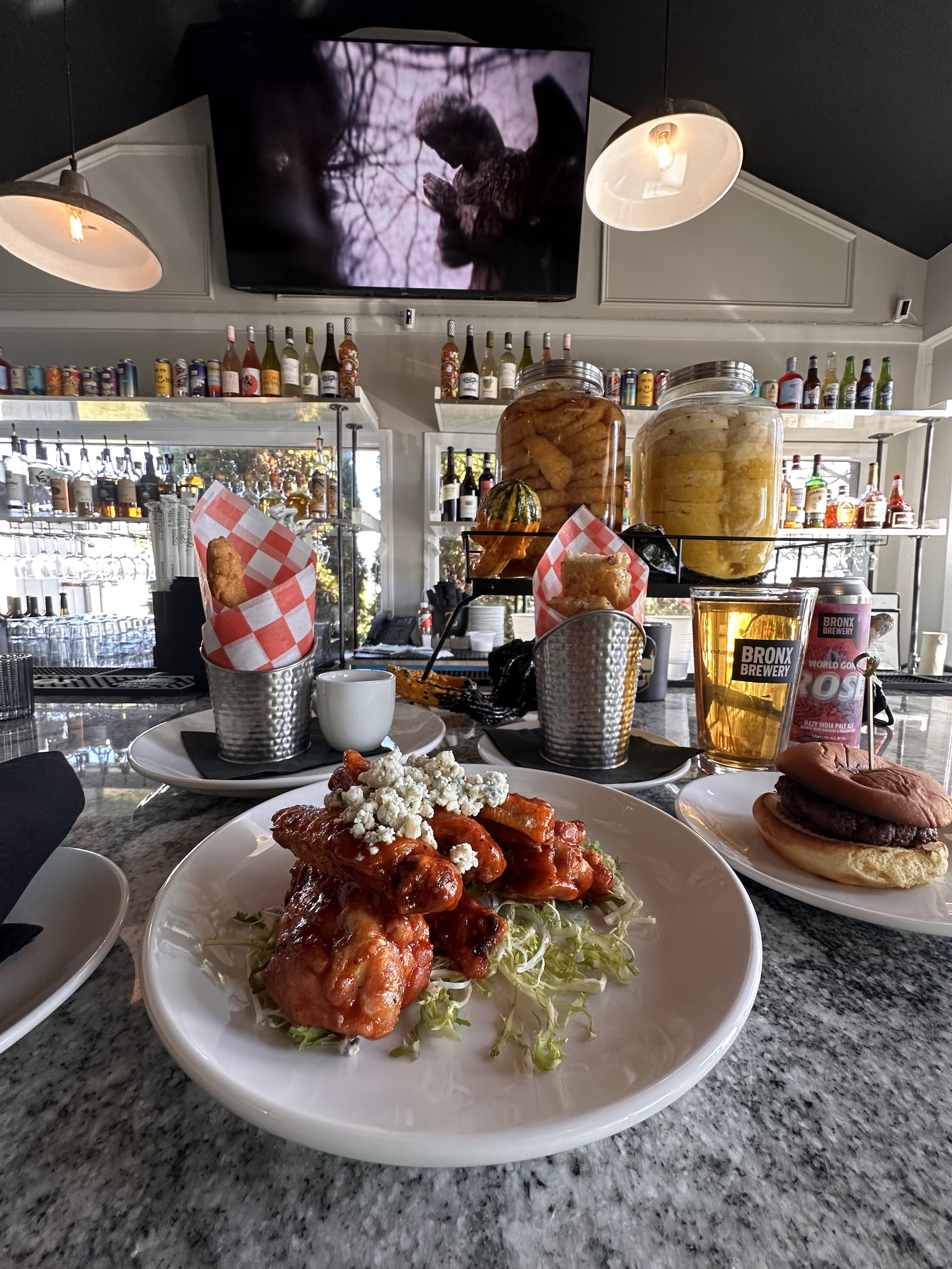 Plate of wings