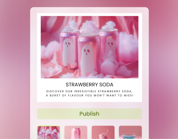 Publish straight to Meta, Pinterest, or TikTok with a CSV.
