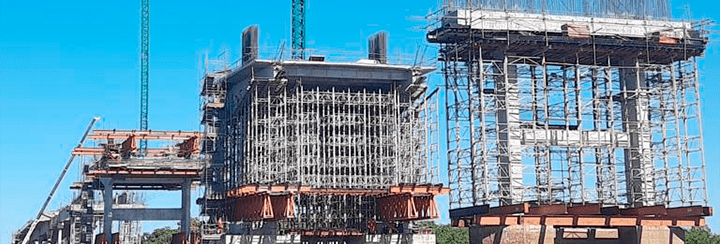 O uso de formas e escoramentos na construção de pontes - Mills