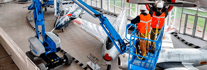 Quais são as plataformas elevatórias ideais para aeroportos - Mills