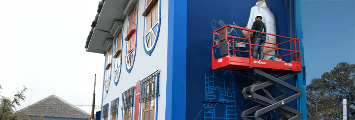 Como escolher o equipamento ideal para pintura de fachada - Mills