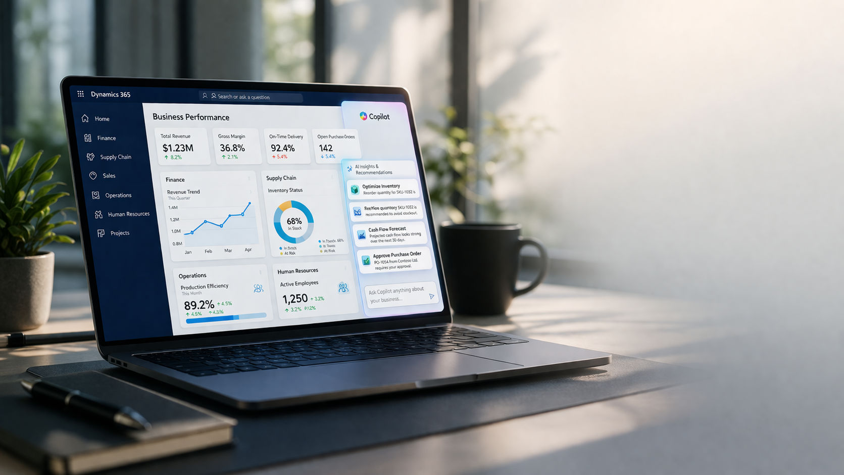 Autonomous ERP: Power the future of Business operations with Microsoft Dynamics 365 and Copilot