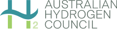 Logo for the Australian Hydrogen Council with a stylized "H" and "H2" graphic.