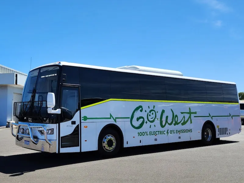 Go West electric bus