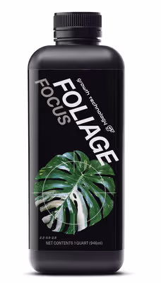 Foliage Focus is specifically formulated to encourage profuse and lush foliage growth. Suitable for all non-flowering plants, especially common and rare tropical varieties.
