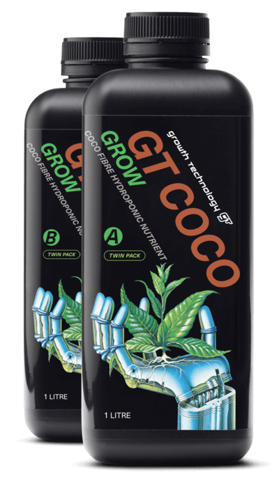 Hydroponic twin pack, specifically formulated for outstanding results in coco fibre.