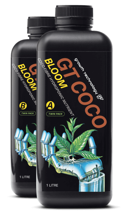 Hydroponic twin pack, specifically formulated for outstanding results in coco fibre.