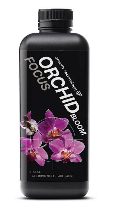 Orchid Focus Bloom is balanced specifically for the needs of all orchid types ‘in spike’. It provides a complete mineral and trace elements profile with extra potassium to promote vigorous and prolific flowering.