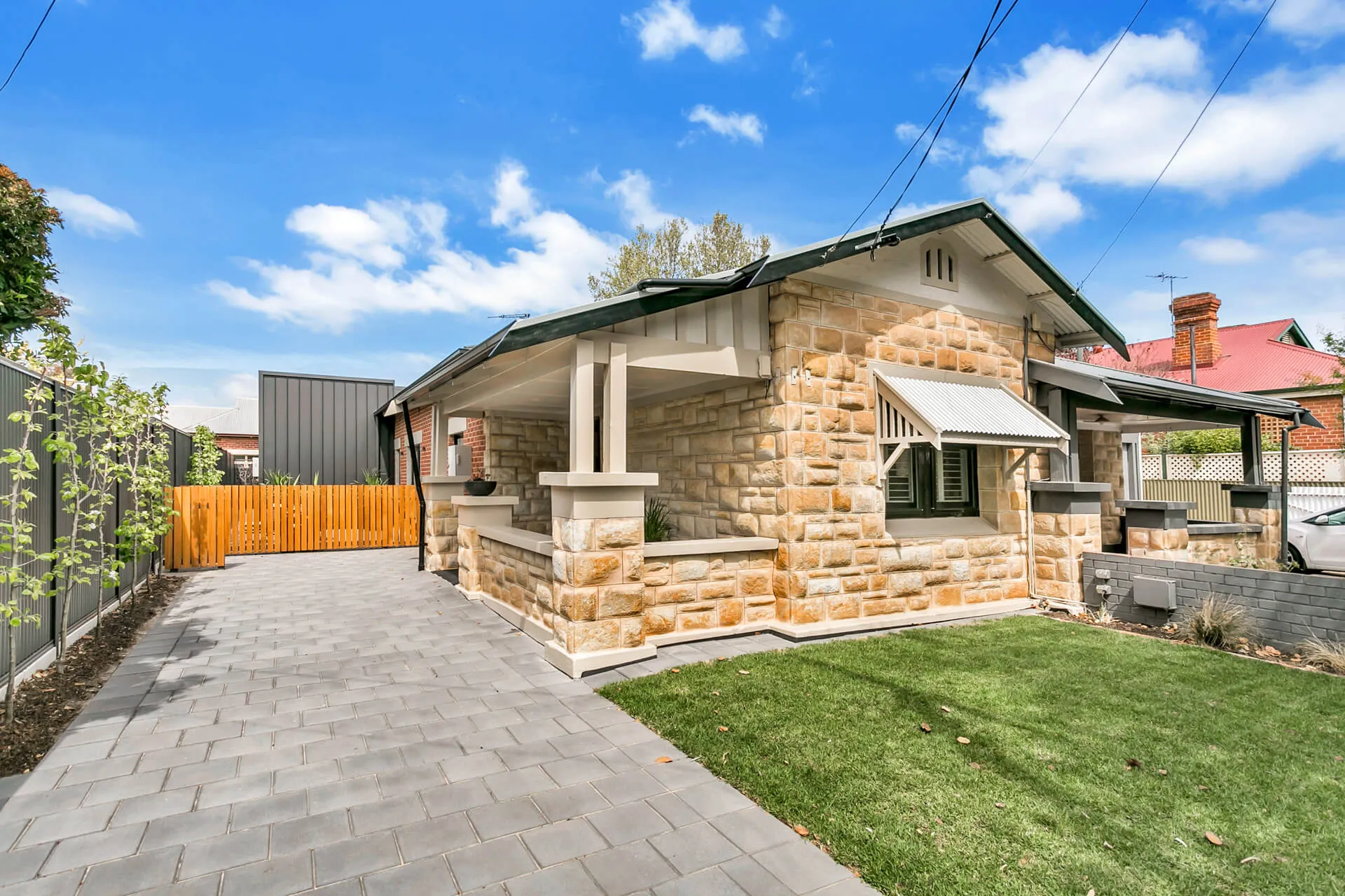 Finished Photo Of An AJBlunt House Painting Project: Unley House, Adelaide