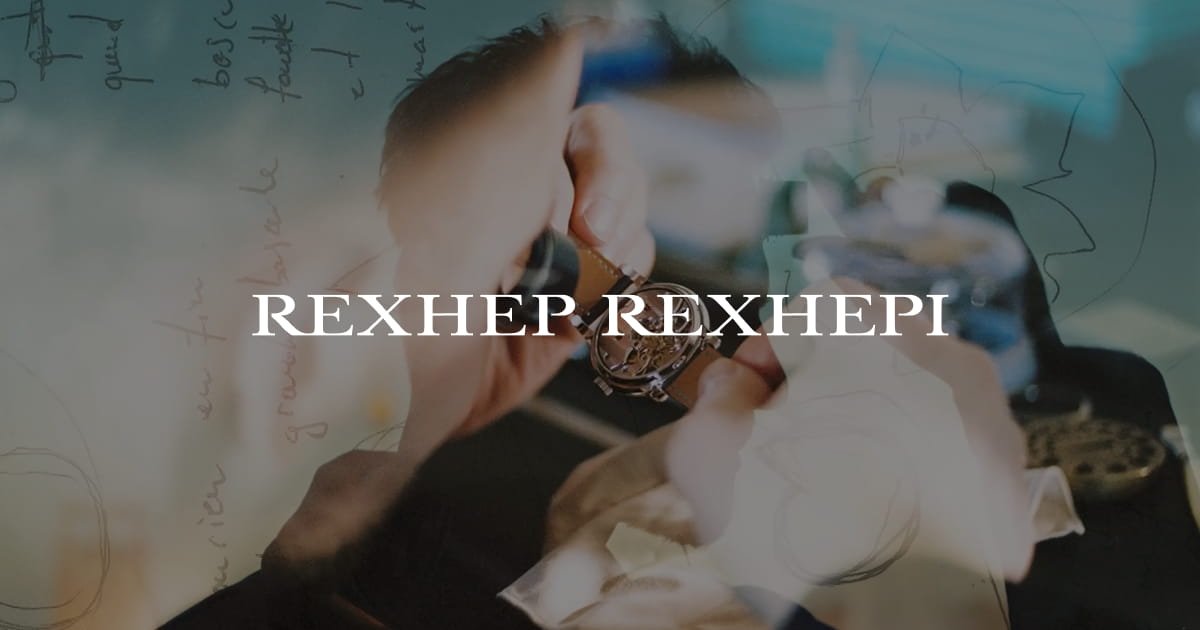 Rexhep Rexhepi, Atelier Akrivia — Genève