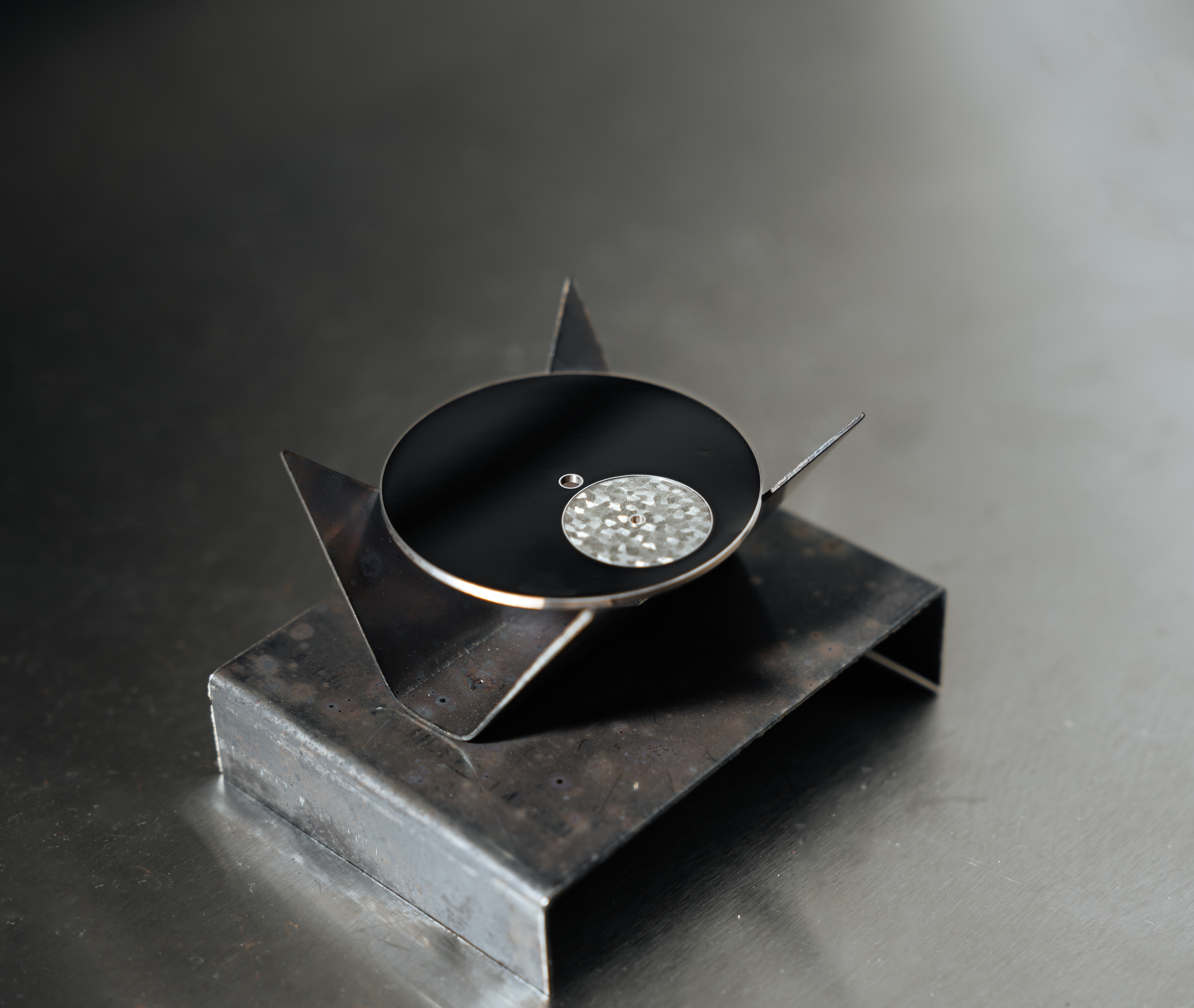 Drying process of the RRCC II dial before firing in an 800-degree kiln