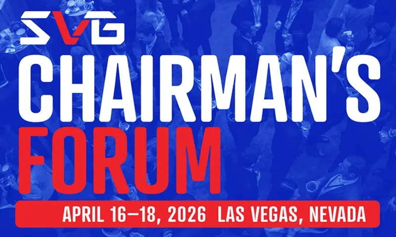 SVG Chairman's Forum event announcement banner
