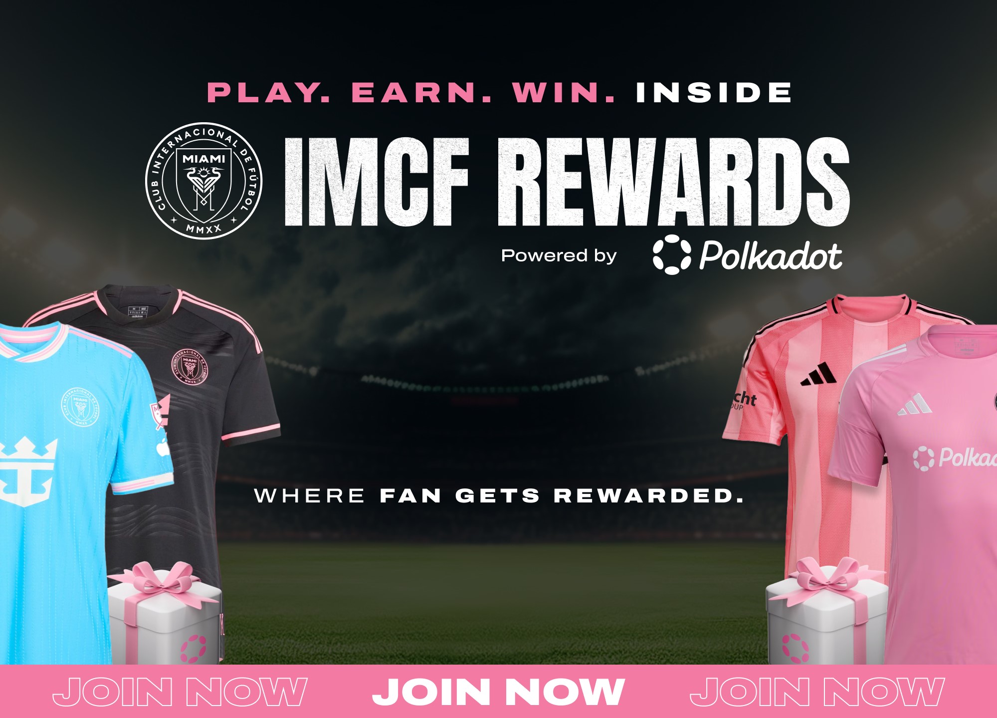 Polkadot Powers New Global Inter Miami Rewards Program