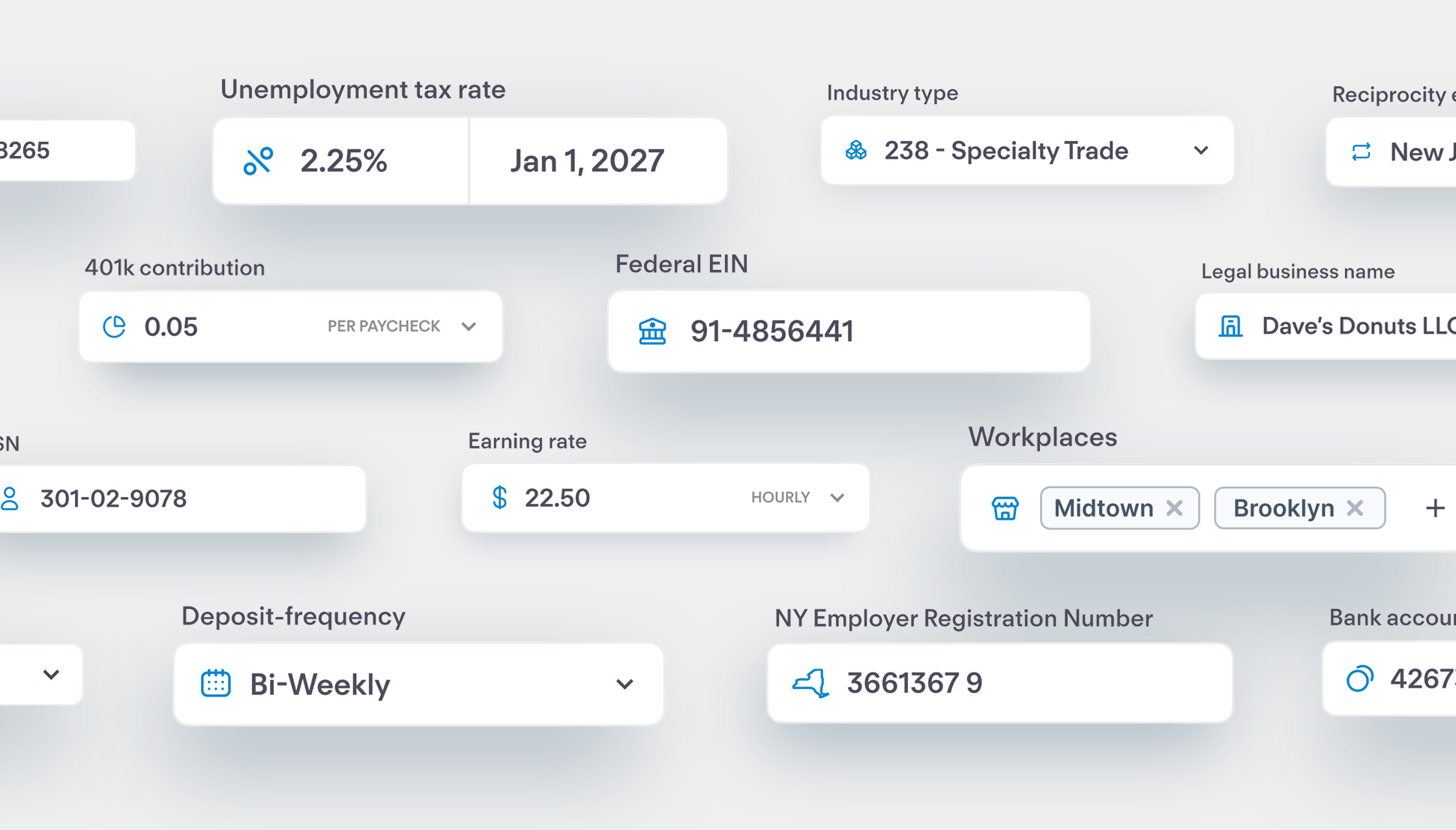 Data Maintenance in Payroll Tax